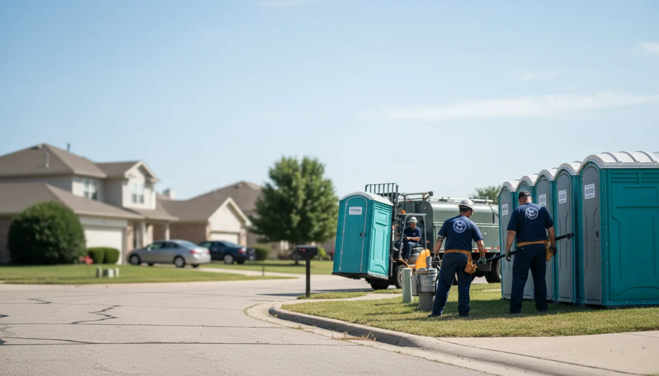 Porta Potty Rental in Meeker, OK near me